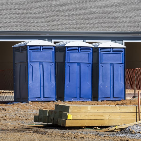 is there a specific order in which to place multiple portable restrooms in Elkland